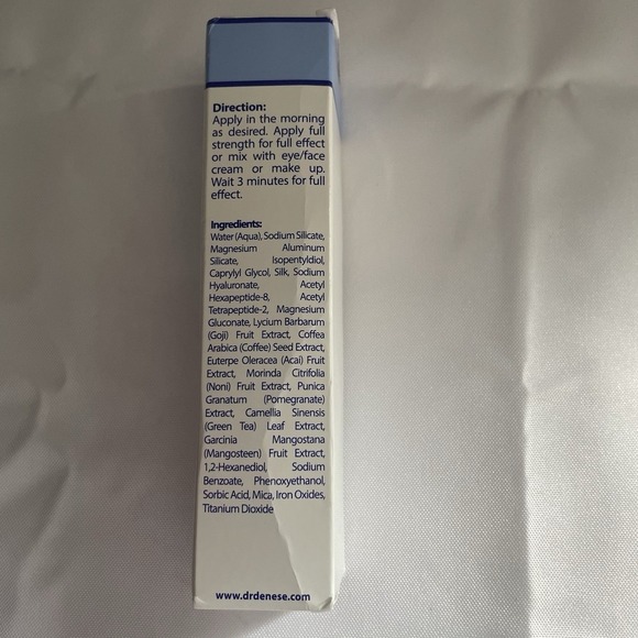 Dr. Denese Wrinkle Lost 3 Minute Wrinkle Reducer 2 oz New - Picture 2 of 4